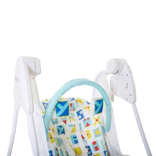 Кресло-качалка Graco Delight Block Alphabet Blue