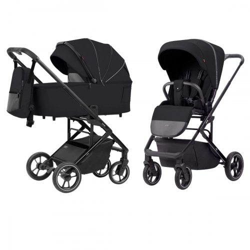 Carrello Alfa 2024 2in1 Midnight Black Детская Коляска