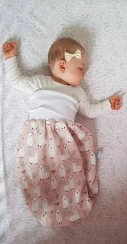 Ceba Lolly Polly Śpiworek ze Ściągaczem Zmieniający Kolor Lama