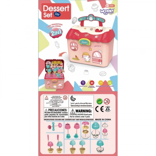 Чемодан WOOPIE Ice Cream Lolor 2в1