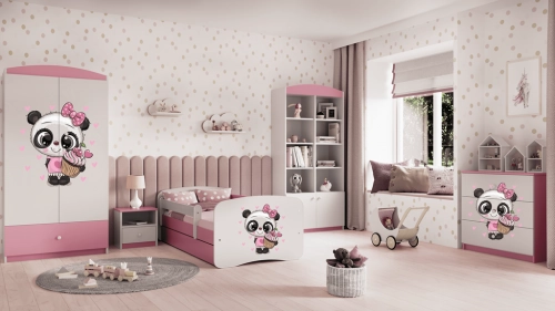 Chest of drawers babydreams pink panda