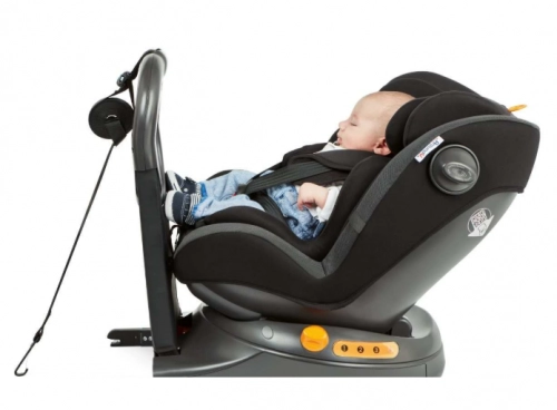 Chicco Around U I-Size Fotelik Samochodowy 0-18 kg RWF Jet Black