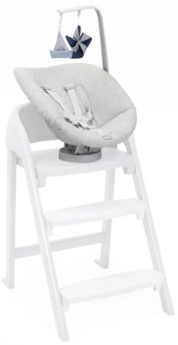 Chicco Crescendo Up Grey Barošanas krēsliņš 3in1