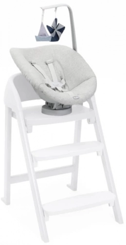 Chicco Crescendo Up Grey Barošanas krēsliņš 3in1