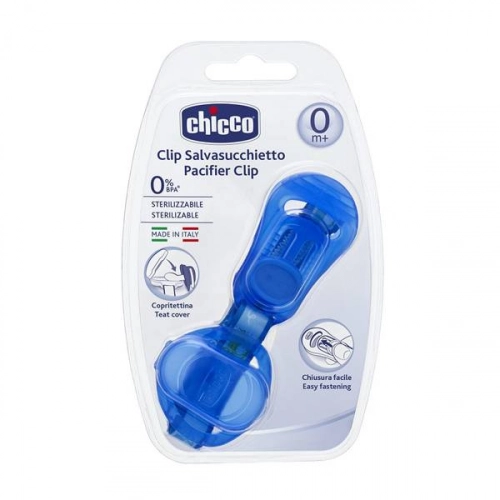 Chicco Tasiemka Do Smoczka Z Etui Niebieski