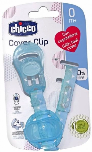 Chicco Tasiemka Do Smoczka Z Etui  Niebieski