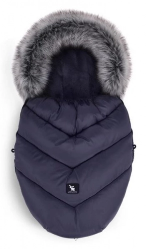 Cottonmoose Śpiworek Mini Moose Yukon Dark Blue