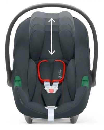 Cybex Aton B2 i-Size Steel Grey Детское автокресло 0-13 кг + Isofix Base One