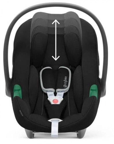 Cybex Aton B2 i-Size Volcano Black Детское автокресло 0-13 кг + Isofix Base One