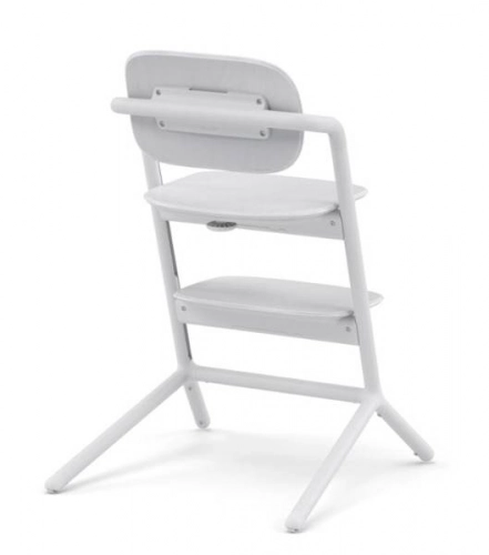 Cybex Lemo All White Barošanas Krēsls