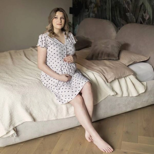 Eevi Linda Koszula Serduszka Beż L