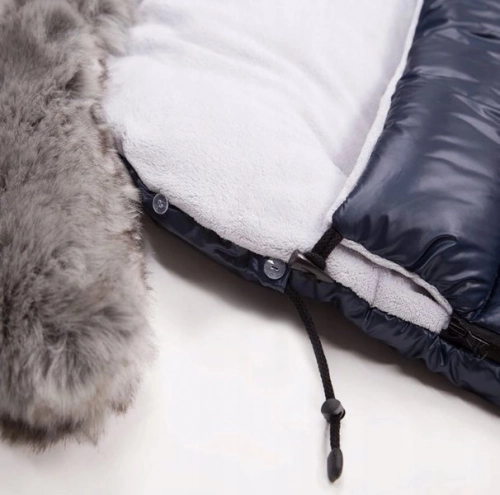 Ewa Klucze Eevi 3in1 Grey Bērnu ratu guļammaiss