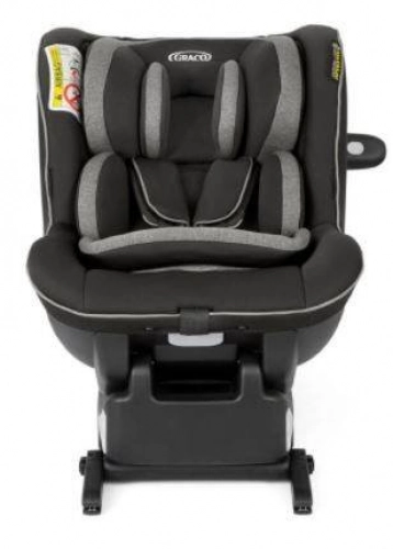 Graco Ascent Black grey Детское автокресло 0-18 кг + Isofamily base