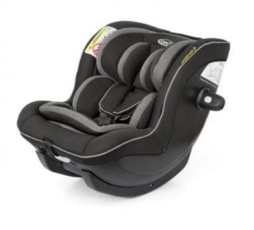 Graco Ascent Black grey Детское автокресло 0-18 кг + Isofamily base