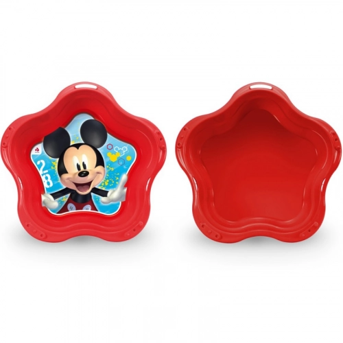 INJUSA Myszka Mickey Piaskownica Muszelka Basen 2w1