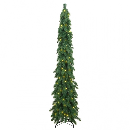 Izgaismota Mākslīgā Ziemassvētku Egle Ar 100 Led, 180 Cm Vidaxl