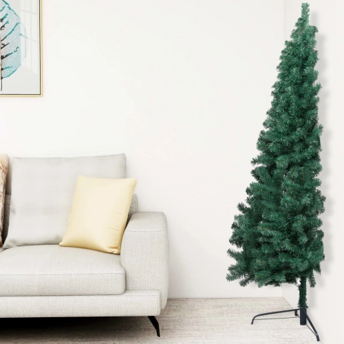 Izgaismota Ziemassvētku Egle Ar Rotājumiem, Zaļa, 120 Cm Vidaxl