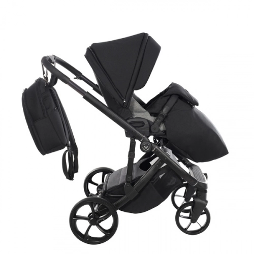 Junama Termo V3 06 Black Bērnu rati 2in1
