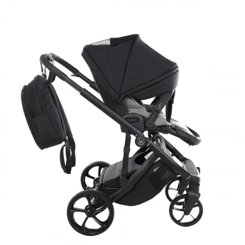 Junama Termo V3 06 Black Bērnu rati 2in1