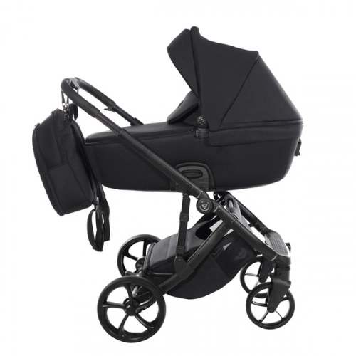 Junama Termo V3 06 Black Bērnu rati 2in1
