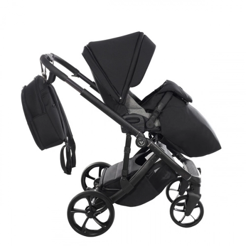 Junama Termo V3 06 Black Bērnu rati 2in1