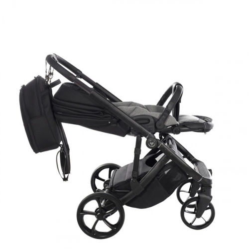 Junama Termo V3 06 Black Bērnu rati 2in1