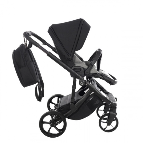 Junama Termo V3 06 Black Bērnu rati 2in1