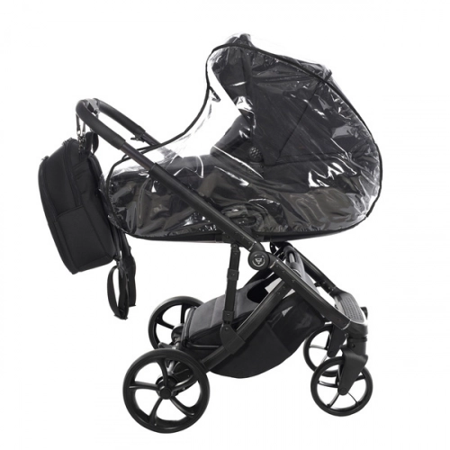 Junama Termo V3 06 Black Bērnu rati 2in1