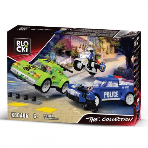 Klocki Blocki Kolekcja Miejski Pościg City Racing