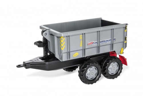 Konteinervedējs ar 2 konteinēriem traktoriem Rolly Toys Container Set 123933
