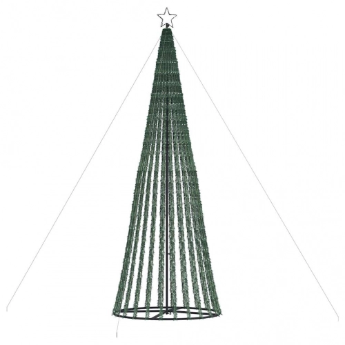 Led Ziemassvētku Eglīte 1028 Led Silti Balta 403 Cm Vidaxl