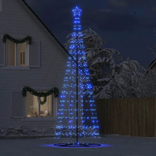 Led Ziemassvētku Eglīte 1534 Led Zila 503 Cm Vidaxl