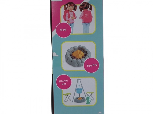 Lelle Lusija 29 cm kempingā ar aksesuāriem 538856