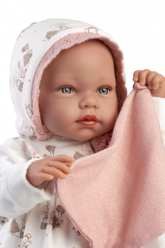Lelle Tala 44 cm (raud, runā, ar mānekli, mīkstais ķermenis) Spānija LL84468