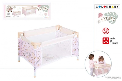Leļļu gultiņa 50 cm 3+ CB44999