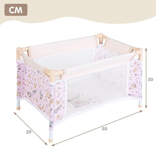 Leļļu gultiņa 50 cm 3+ CB44999