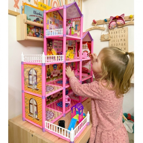 Кукольный домик WOOPIE LOVELY HOUSE 194 эл.