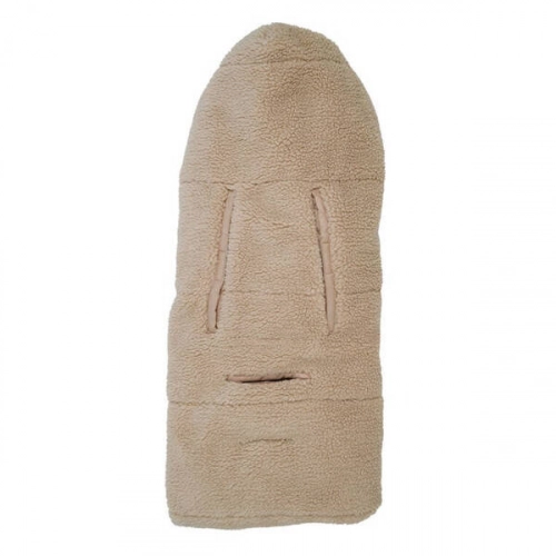 Lodger Polarowy Wielofunkcyjny Otulacz z Polaru Beżowy Teddy Beige