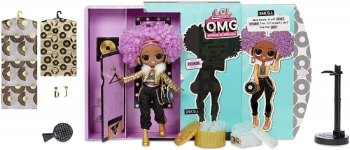 L.O.L. Кукла Surprise OMG 24K D.J. с 20 сюрпризами 25 cm 574217