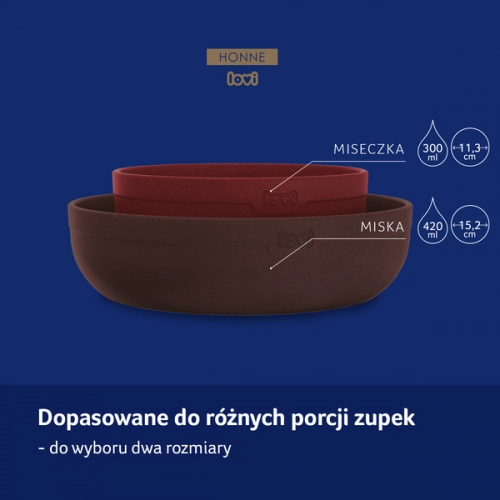 Lovi Miseczki Dla Niemowląt Tamarillo 2 Szt. 21/531 Tamarilo