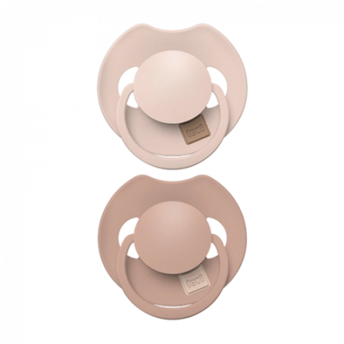 Lovi Smoczek Silikonowy Dynamiczny Prime 6-18m 2 szt Nude/Blush 34/406