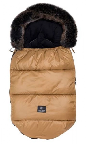 Makaszka Śpiworek Premium Do Wózka 0-18m Camel