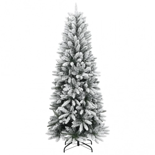 Mākslīgā Ziemassvētku Egle Ar Sniegu, 180 Cm, 300 Led Vidaxl