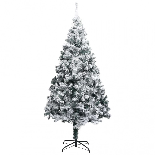 Mākslīgā Ziemassvētku Egle Ar Sniegu, Zaļa, 300 Cm, Pvc Vidaxl