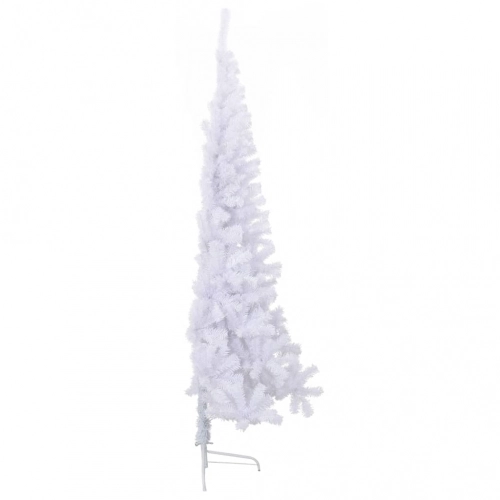 Mākslīgā Ziemassvētku Egle Ar Statīvu, Pusapaļa, 180 Cm, Pvc Vidaxl