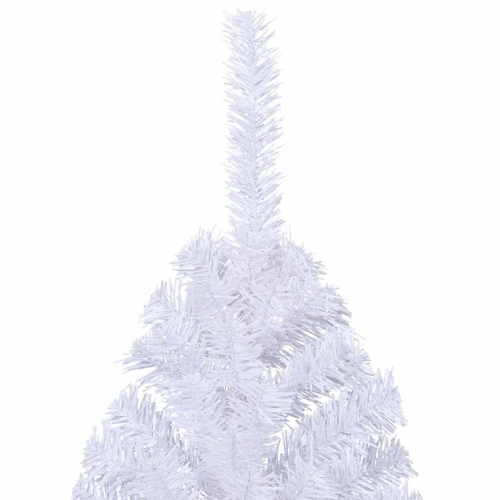 Mākslīgā Ziemassvētku Egle Ar Statīvu, Pusapaļa, 180 Cm, Pvc Vidaxl