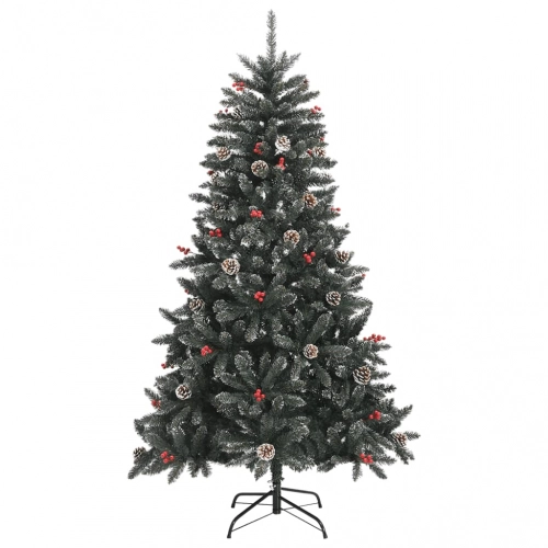 Mākslīgā Ziemassvētku Egle Ar Statīvu, Zaļa, 150 Cm, Pvc Vidaxl