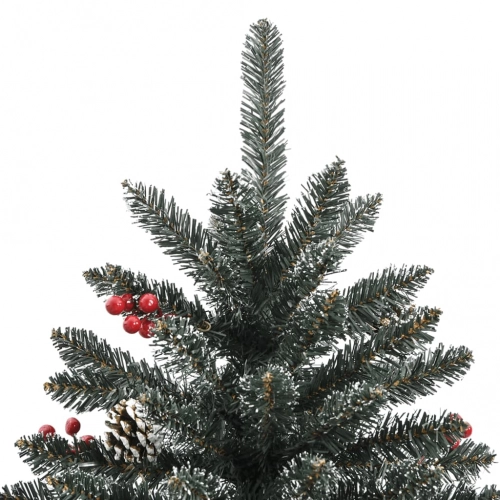 Mākslīgā Ziemassvētku Egle Ar Statīvu, Zaļa, 150 Cm, Pvc Vidaxl