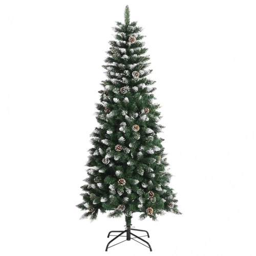 Mākslīgā Ziemassvētku Egle Ar Statīvu, Zaļa, 150 Cm, Pvc Vidaxl