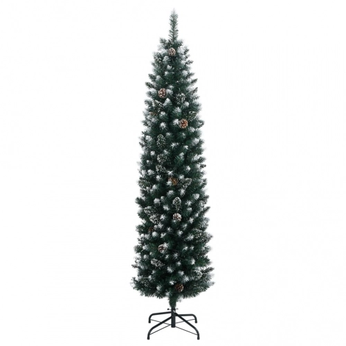 Mākslīgā Ziemassvētku Egle, Šaura, 180 Cm, 300 Led Vidaxl